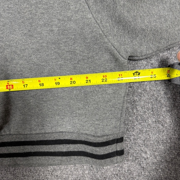 Puma by Rihanna Fenty Rising Sun Hoodie Cropped Lace Up Gray Womens Small 0423 - Picture 8 of 11